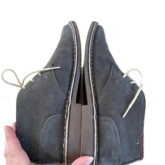 Kenneth Cole Reaction Gray Suede Chukka Boot Size 10 main image 5